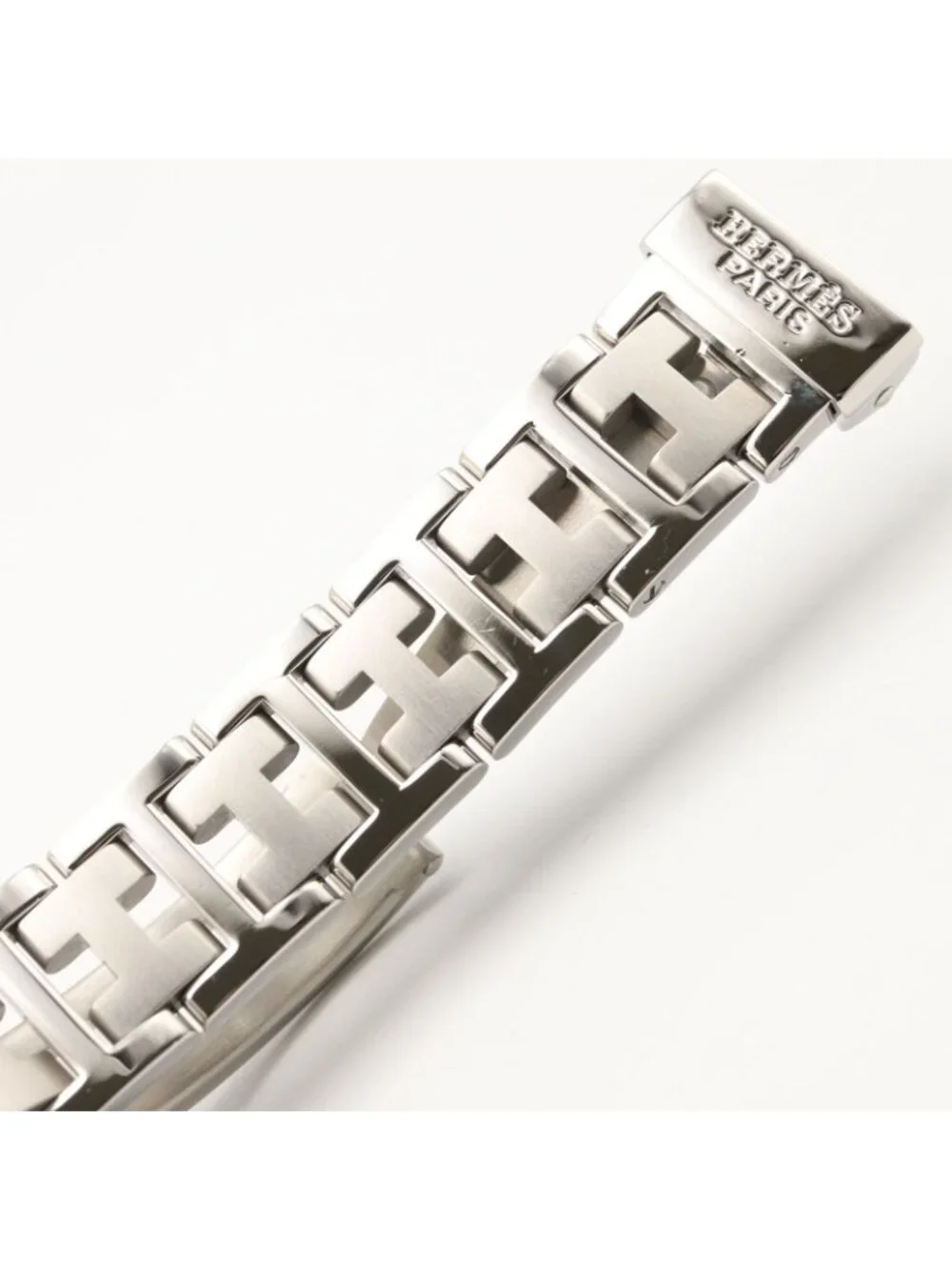 Hermes Watch Clipper Blue Stainless Steel